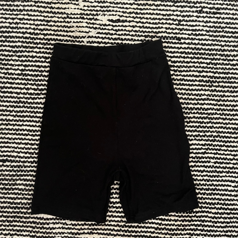 Black biker shorts from princess Polly